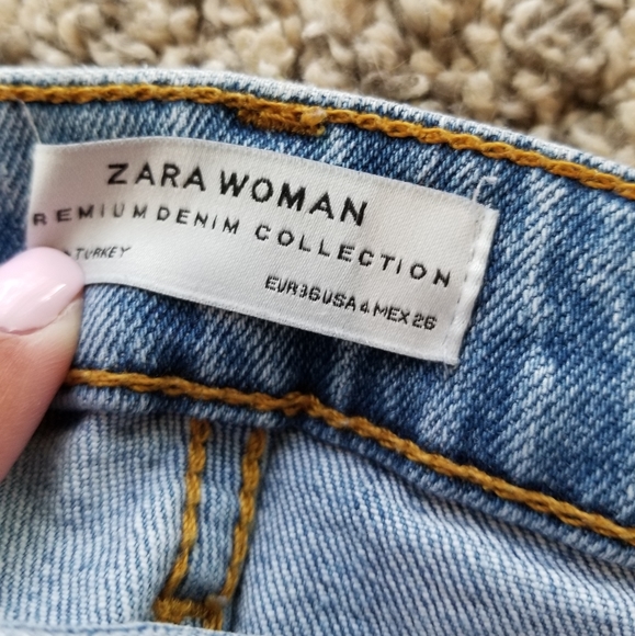SOLD Zara | Premium denim collection blue jeans - Picture 6 of 6